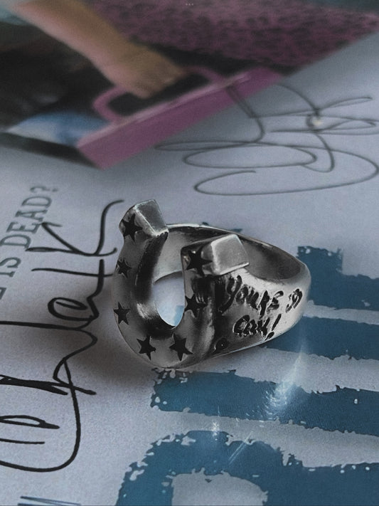 You’re So Cool Horseshoe Ring